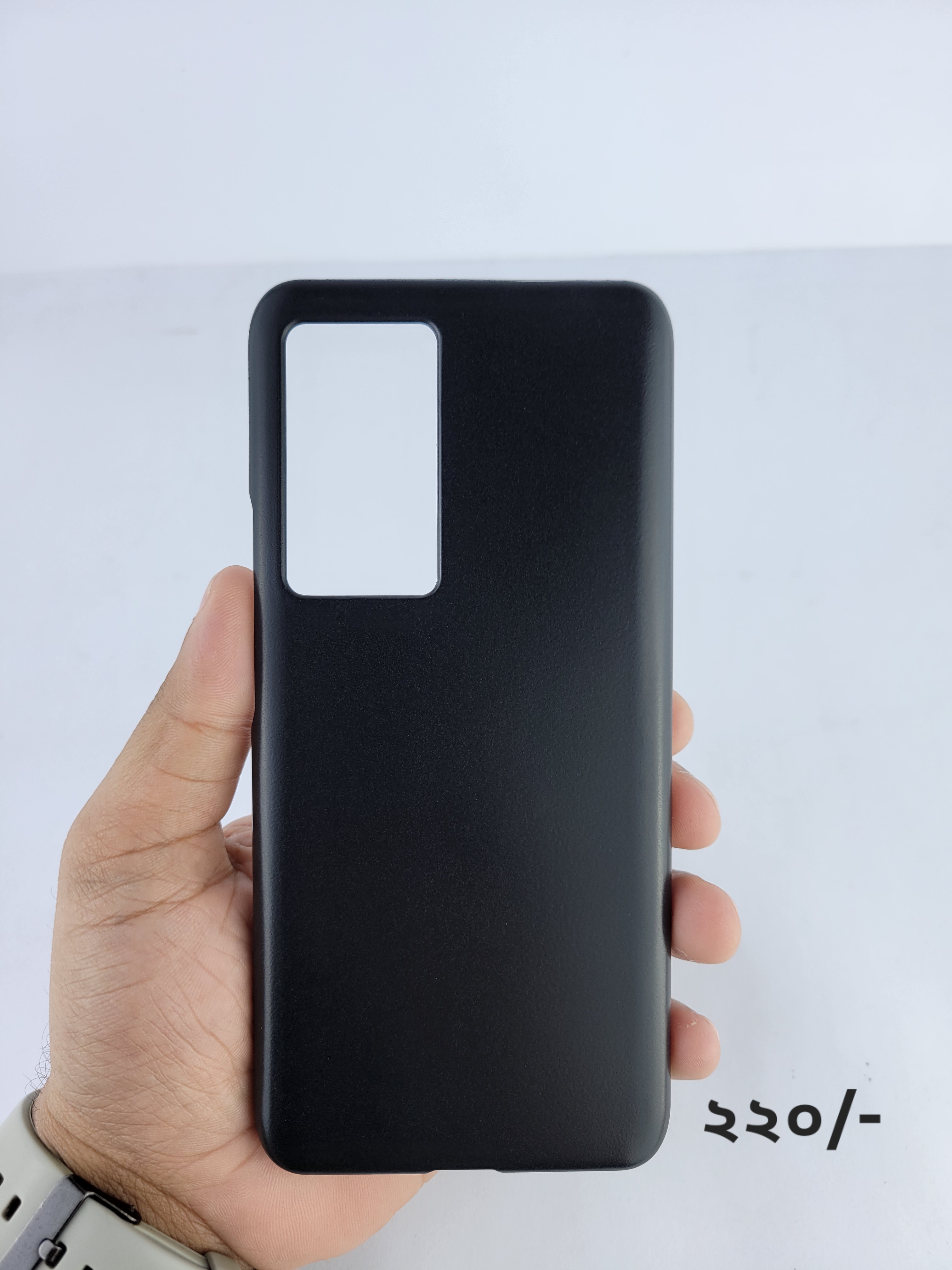 Vivo X70 Black Plastic Cover